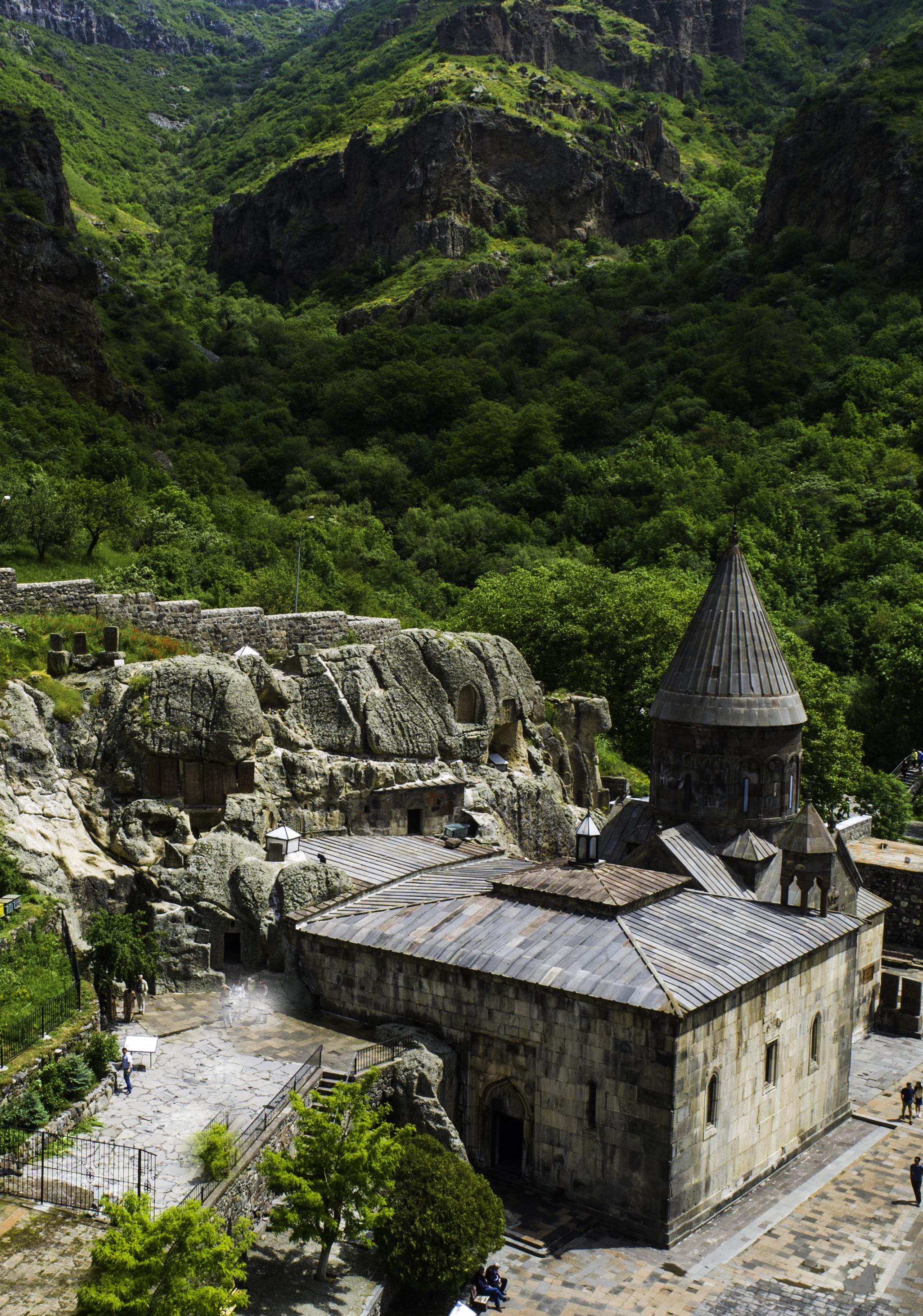 View of the Geghard Monastery - Armenia eSim