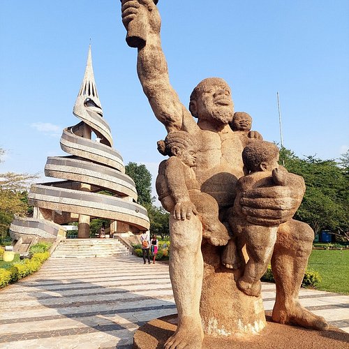 View of the Monument de la Réunification - Cameroon eSim