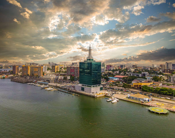 Lagos skyline along the waterfront - Nigeria eSIM