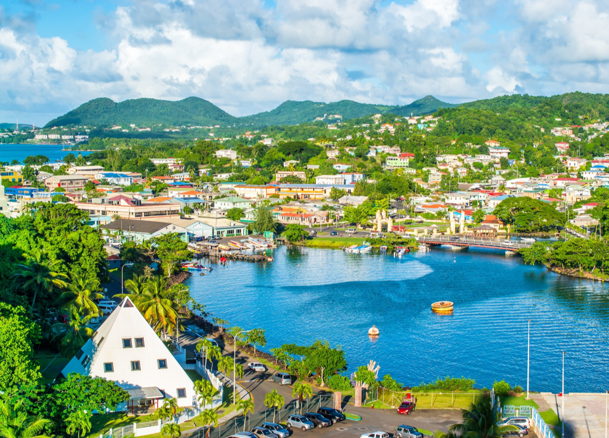 Saint Lucia coastline - Saint Lucia eSIM